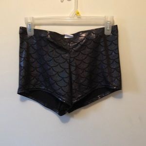 Mermaid pole dance shorts